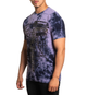 Футболка Affliction Brighton Bombers Tee Dusk Purple Plumeria Crystal (A25328-S) - изображение 3