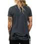 Женская футболка Affliction Secret Garden Charcoal Black Lava Tint (AW26058-CALT-XS) - изображение 2