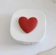 Дорожный набор / контейнер Love для контактных линз с пинцетом, флаконом для жидкости и присоской, белый (89283227) - изображение 1