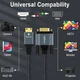 Кабель Twozoh miniHDMI to VGA 1920x1080@60Hz 2м - изображение 3