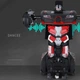 Машинка трансформер на радиоуправлении AToys Bugatti-922-1 большая 1:12 33см свет/звук Черно-красный - изображение 5