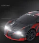 Машинка трансформер на радиоуправлении AToys Bugatti-922-1 большая 1:12 33см свет/звук Черно-красный - изображение 6