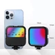 Студийный свет квадратный WOW WLR1-RGB разноцветная селфи подсветка для блогера - изображение 9