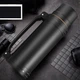 Термос Daydays 24Hrs 2500ml нержавіюча сталь, кришка+склянка, з ручкою для перенесення Чорний - зображення 10