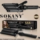 Плойка для укладки волос тройная Sokany SK670-5 волн, 5 режимов температуры 160-398°С - изображение 9
