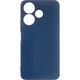 Чехол Fiji Full Soft Premium для Xiaomi Redmi 13 противоударный бампер с микрофиброй Dark Blue - изображение 1
