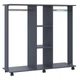 Гардеробная стойка Doros Д3 130х40,6х121 см Графит (DRS-011424) - изображение 4