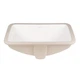 Раковина врезная прямоугольная Qtap Stork 535x370x195 White QT1511H0422DW Белая - изображение 2