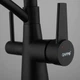 Смеситель для кухни под фильтр GAPPO G4398-16 с гибким изливом, черный - изображение 3