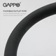Смеситель для кухни под фиьтр GAPPO G4398-36 с гибким изливом, черный - изображение 6