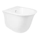 Біде підвісне Qtap Virgo 485х345х365 White QT1855051FW - зображення 1