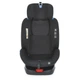Дитяче автокрісло EL CAMINO ME 1079 ABSOLUTE система ISOFIX, група 0+-1-2-3, 0-36 кг, оборот 360 градусів чорний - изображение 2