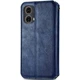 Чехол Deexe Rhombus Wallet для Motorola Moto G85 - Blue - изображение 5