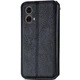 Чехол Deexe Rhombus Wallet для Motorola Moto G85 - Black - изображение 5