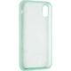 Чехол Fiji Silicone Case для Apple iPhone X бампер накладка Full Soft Spearmint - изображение 3