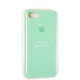 Чехол Fiji Silicone Case для Apple iPhone 8 бампер накладка Full Soft Spearmint - изображение 4