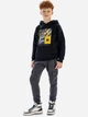 Детские теплые спортивные штаны-джогеры для мальчика Minoti 19fleece88 41367JNR 104-110 см Темно-серые (5063025361285) - изображение 2