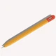 Чохол Goojodoq Matt 2 Golor для стілуса Apple Pencil 3 Orange/Red (1005006499420844OR) - зображення 1