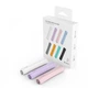 Чохол Goojodoq Capture для стілуса Apple Pencil 3 2 1 Gen 3шт White/Purple/Pink (1005004066236161WPP) - изображение 1