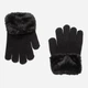Набор детских демисезонных вязаных перчаток 2 пары для девочек Minoti 20glove3 41630TEN 146-164 см Разноцветный (5063025377408) - изображение 2