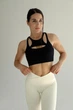 Спортивні жіночі легінси Soft SQ з ефектом візуальної корекції фігури Push Up V-пояс Однотонні L Молочні (SQ060000L) - зображення 9