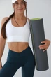 Спортивні жіночі легінси Soft SQ з ефектом візуальної корекції фігури Push Up V-пояс Однотонні XS-S Темно-смарагдові (SQ050000S) - зображення 10