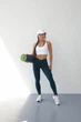 Спортивні жіночі легінси Soft SQ з ефектом візуальної корекції фігури Push Up V-пояс Однотонні XS-S Темно-смарагдові (SQ050000S) - зображення 12