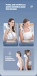 Електричний масажер із підігрівом для спини/шиї/тіла Massager NEW (FG22) - зображення 5