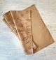 Полотенце кухонное вафельное 40×70 см, хлопок 220 г/м², коричневый (bas0824-2) - изображение 2