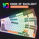 Ультракомпактная MAMBASNAKE K3 Pro Mini проводная 98-клавишная механическая клавиатура RGB, спиральный кабель USB Type-C, металлический авиационный пружинный разъем TPU. Цвет – Зеленый светлый. Английская раскладка (ENG-UA) - изображение 4