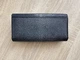 Кошелек женский из натуральной шлифованной кожи черный ската Ekzotic leather (stw4) - изображение 2