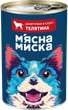 Влажный корм для взрослых собак Мясная миска кусочки в соусе с телятиной, 415 г - изображение 2
