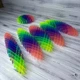 Антистрес Fidget Worm Черв'як Непосида, кінетична іграшка, що розтягується, 28 см (NM-2840) - зображення 2
