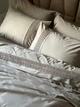 Постельное белье Saheser. Eco cotton Freya vizon с пике-Евро - изображение 3