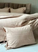 Постільна білизна Saheser. Eco Cotton Lucca bej jacquard-Євро - зображення 4