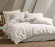 Постільна білизна Saheser. Eco Cotton Jasmin krem jacquard-Євро - зображення 1