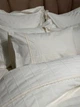 Постільна білизна Saheser. Eco Cotton Jasmin krem jacquard-Євро - зображення 4