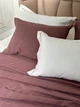 Постельное белье Saheser. Eco cotton Zebra murdum с покрывалом-Евро - изображение 5