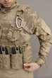 Плитоноска с подсумками для магазинов разгрузочный военный жилет с системой Molle Coyote (PLT-069-2) - изображение 4
