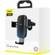 Автомобільний тримач BASEUS Glaze Gravity Car Mount Black (SUYL-LG01) - зображення 4