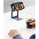 Держатель подставка UGREEN настольная для телефона алюминиевая Multi-Angle Height Adjustable Phone Stand LP263 - изображение 6