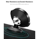 Автомобільний утримувач Baseus для смартфона Small Ears Series Vertical Leather Type магнітний Black SUER-F01 - зображення 5