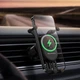 Автомобильный держатель Baseus для смартфона со встроенной индуктивной зарядкой 15 Вт Black (SUWX030001) - изображение 9