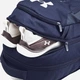 Рюкзак спортивний тканинний 29 л водонепроникний Under Armour Hustle 6.0 Backpack 1384672-411 Синій (196886299147) - зображення 4