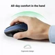 Беспроводная бесшумная оптическая мышь UGREEN Ergonomic Wireless Blue (MU006) - изображение 7