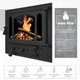 Дверца для камина Iron Fire Panorama 580x500 мм со стеклом чугунная - изображение 2