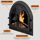 Дверцята для каміна Iron Fire Sabina 550x410 мм зі склом чавунні - зображення 5