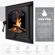 Дверцы для камина Iron Fire Style 35 350x390 мм со стеклом чугунные - изображение 3