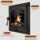 Дверцы для камина Iron Fire Style 35 350x390 мм со стеклом чугунные - изображение 4