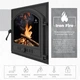 Дверца для печи Iron Fire Cameron 480x475 мм со стеклом чугунная - изображение 5